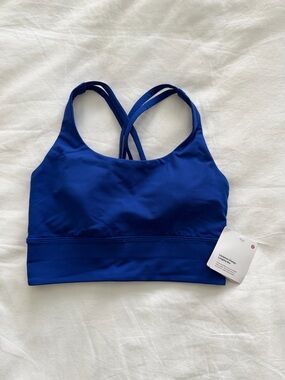 lululemon athletica energy longline sports bra